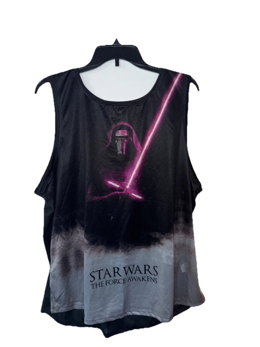 Star Wars The Force Awakens women's black Sleeveless Tank Top Plus Size 3X